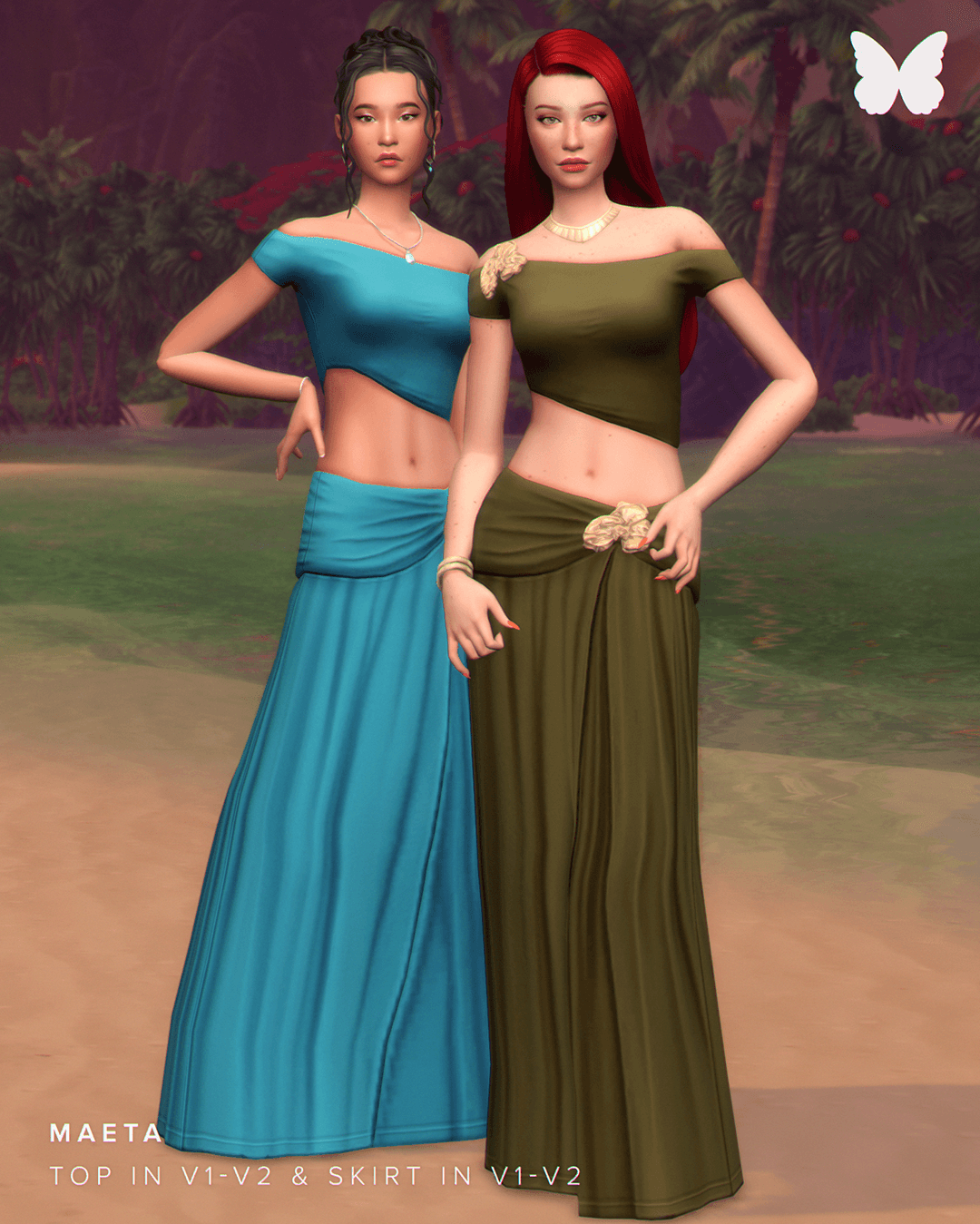 Галерея мода Коллекция одежды Afterglow Set #4